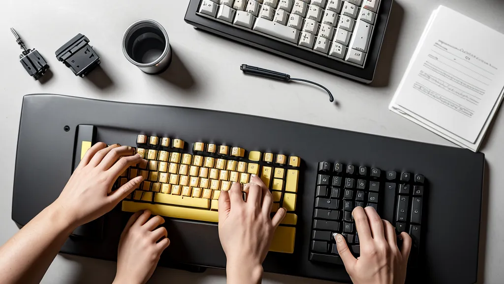 Hände bearbeiten am PC eine anonymisierte Stellenausschreibung für datenschutzkonformes Recruiting mit ChatGPT
